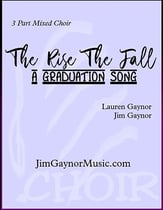 The Rise The Fall Three-Part Mixed choral sheet music cover